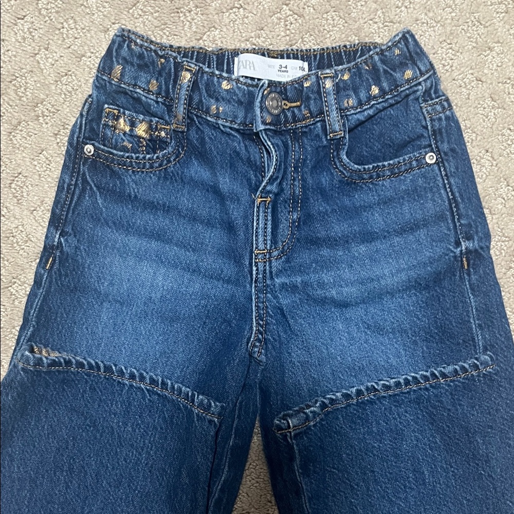 Zara kids Deep Blue Jeans